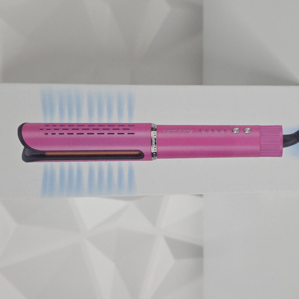 NIB Head Kandy The Rebound Cool Air Iron In Pink - Picture 4 of 4